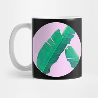 Banana Palm Leaves Mug